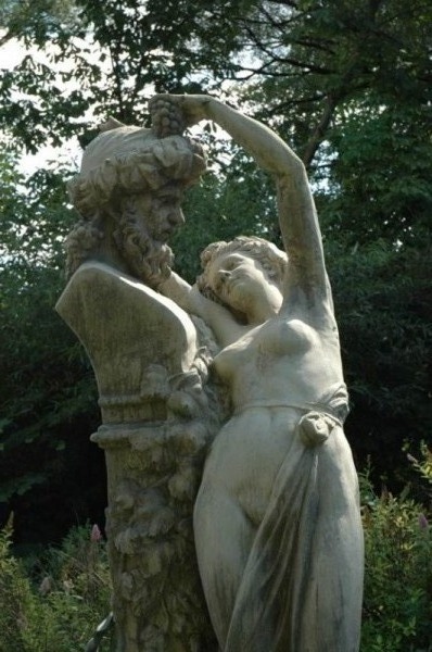 Weingott Bacchus mit schöner Venus