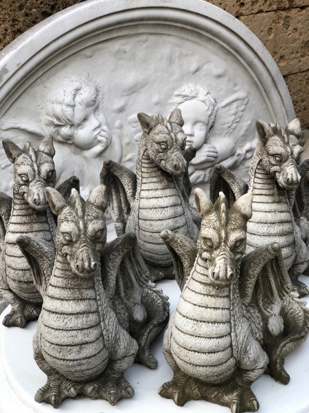 Drachenburg - Drachenauflauf - Gargoyle - Ulrich Garten Schwäbisch Gmünd