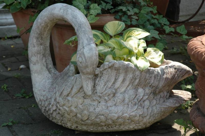 Schwan-Pflanztopf-Schwanenpflanztopf-ULRICH-GARTEN-Schwäbisch-Gmünd